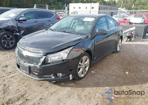 2014 Chevrolet Cruze Ltz from USA, damaged, VIN 1G1PG5SB8E7414463
